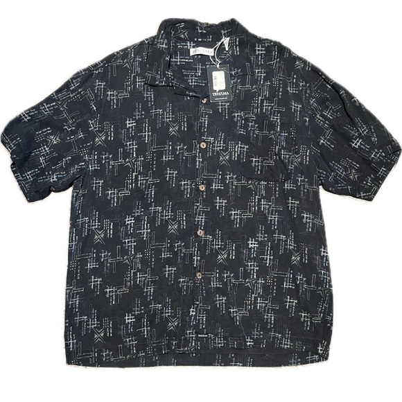 NWT vintage Tehama silk button down xl - Picture 1 of 2